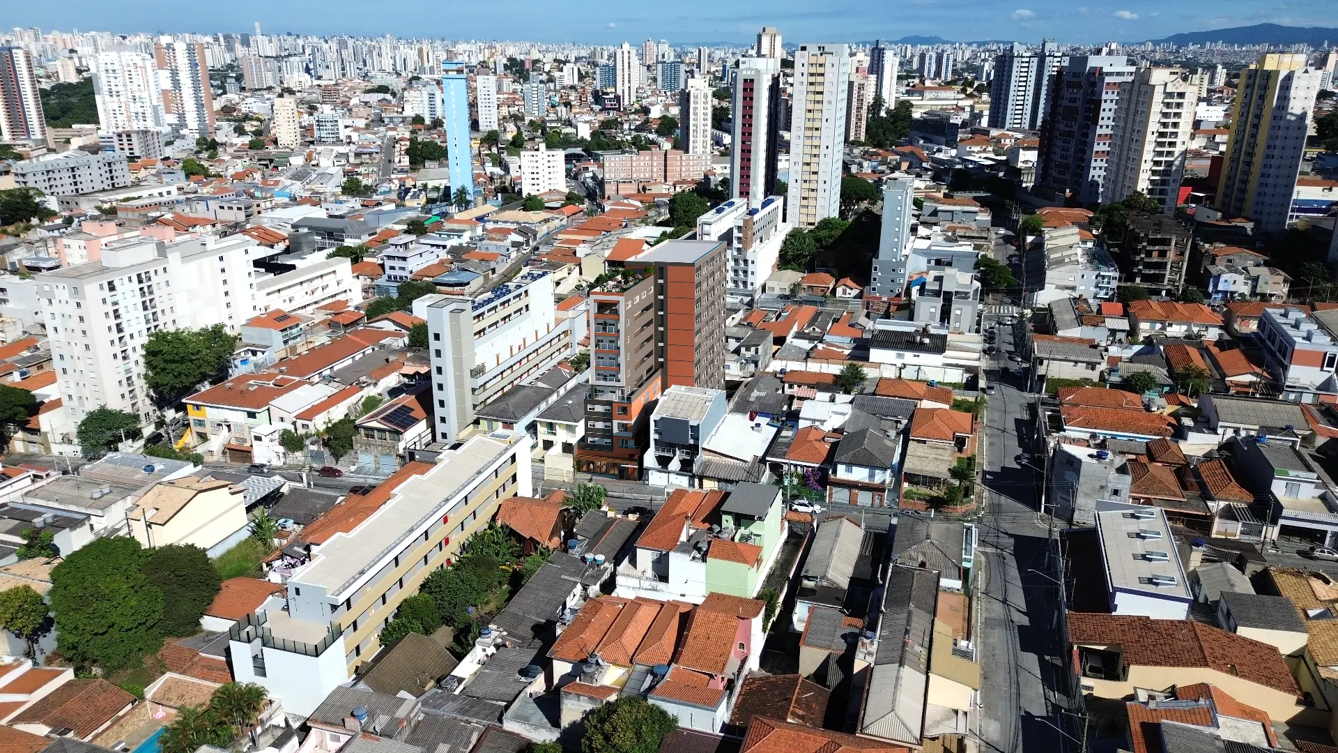 Vista aérea de São Paulo